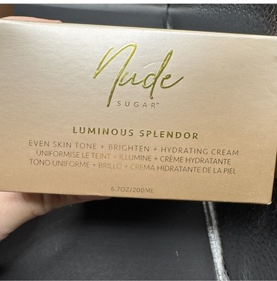 NUDE SUGAR  Luminous Splendor Even Skin Tone Cream 6.7 oz