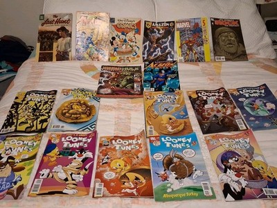 Lot of 18 Comic Books (Amalgam, Comico, DC, Dell, Disney, Marvel) 