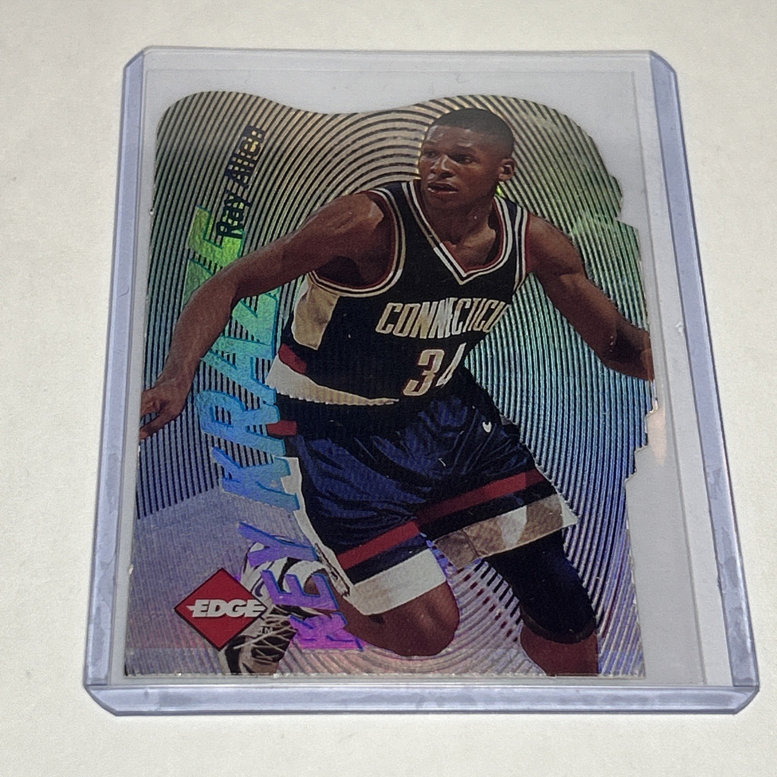 1996 Collector's Edge Rookie Rage Key Kraze Ray Allen #2 Die-Cut /3100 (RC)