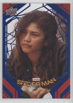 2017 Marvel Spider-Man Homecoming Blue Foil 27/99 MJ Michelle's Inquiry #87 5x5