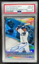 2021 Bowman's Best Julio Rodriguez Best of Auto Refractor #B21-JR RC