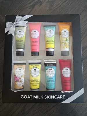 Dionis Expanded Goat Milk Hand Cream Set of 8, LIMITED EDITION