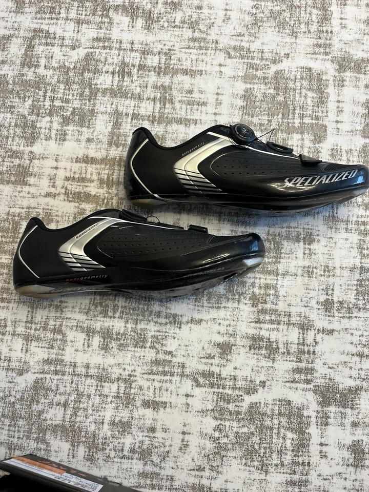 Zapatillas de Ciclismo Carretera Specialized Expert, Cierre BOA Suela de Carbono EU 46.5, US 12.5 Foto 3 de 4