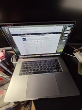 Apple MacBook Pro 16" 512GB SSD, Intel Core i7 9th Gen., 2.60 GHz, 16GB Laptop
