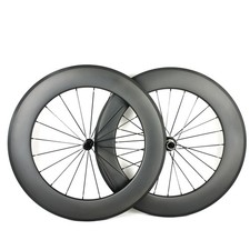 700C Carbon Fiber Road Bike Wheelset Rim Brake V-brake Depth 38/50/60/80/88mm