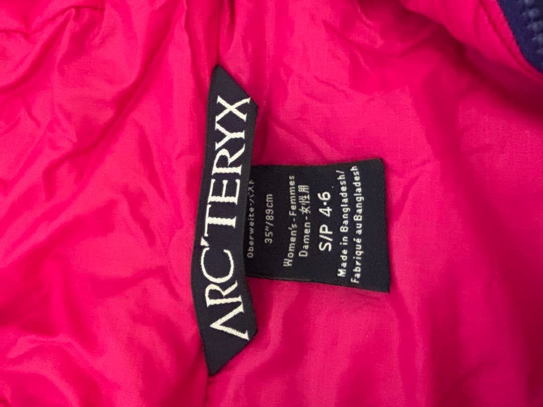 Arc'teryx atom lt hoody purple Women'S image 4