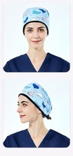Scrub Cap, Scrub hat, Cotton Doctor Nurses surgical hat Brand New
