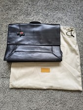 Radley London Black Leather Laptop Bag Briefcase Shoulder Bag