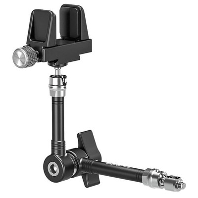 Leofoto AM 6X Magic Arm & GMC 02 Clamp for Phone & Weather Meter #AM 6X+GMC 02