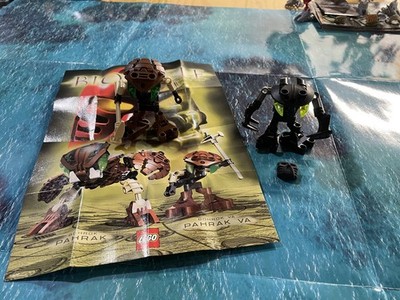 LEGO Bionicle Bohrok Va Lot (2002)   Pahrak Va & Nuhvok Va   Partially Complete