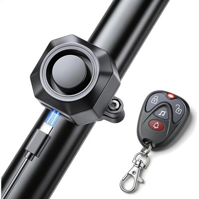 USB Wiederaufladbarer Fahrzeug-Sicherheitsalarm 110dB Lautstärke Einstellbar