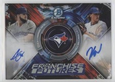 2019 Bowman Draft Refractor 41/99 Kendall Williams Alek Manoah #FFA-MW Auto 0p45