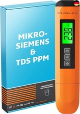 Measury Mikrosiemens Messgerät und PPM Messgerät Wasser, Wassertester T