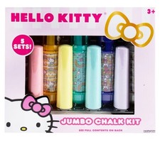 New Hello Kitty Jumbo Chalk Kit, 5 Pack