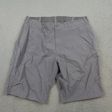Rapha All Day Shorts Mens Large Gray Cycling 11 Inseam Stretch Quick Dry
