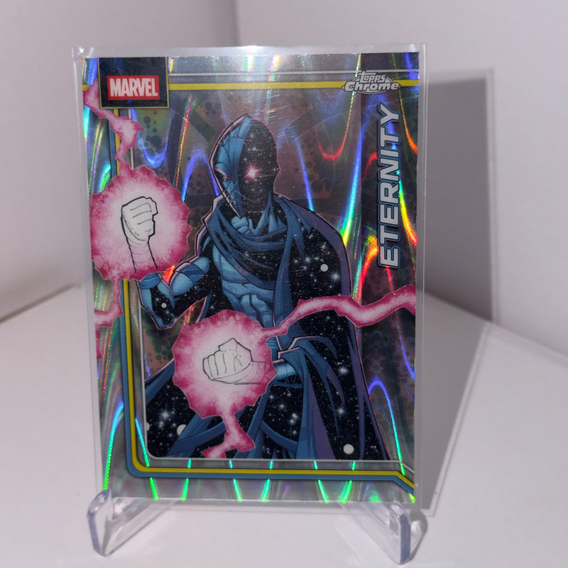 2026 Topps Chrome Marvel Eternity RayWave Refractor 036