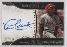 2016 Topps Tier One Prime Performers 27/249 Vince Coleman #PP-VV Auto 1d39