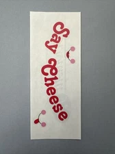 Mrs. Grossman's Stickers | SAY CHEESE | Retired ‘97 Creative Memories