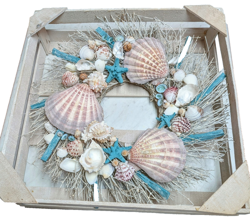 Shell Weath Coastal Shell Wreath 20