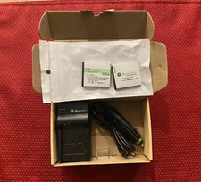 Powerextra Battery Charger NB4L /NB5L for Canon w/ Car  Charger & 2 Batteries