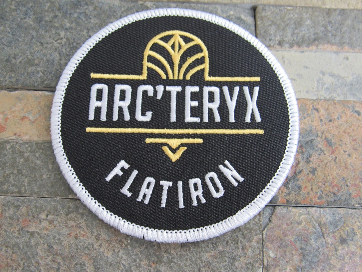 Arc'Teryx Flatiron New York Souvenir Embroidered Patch! | eBay