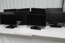 LOT-10 Dell P2010H 20" LCD Monitor 4-Port USB Hub VGA DVI DP P2010ht J846R