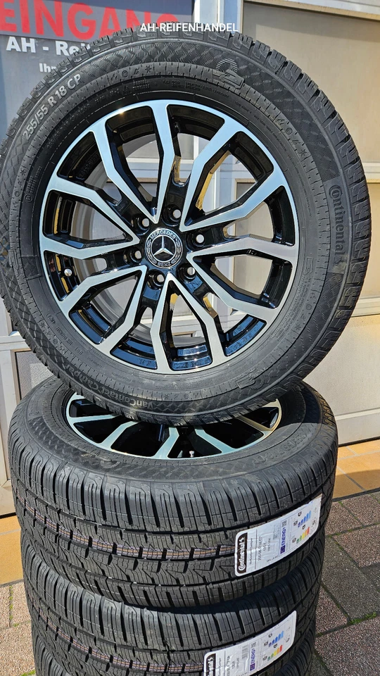 neu Sprinter 906 907 910 255/55 18" Camper AllwetterReifen Conti Kompletträder - Bild 4 von 4