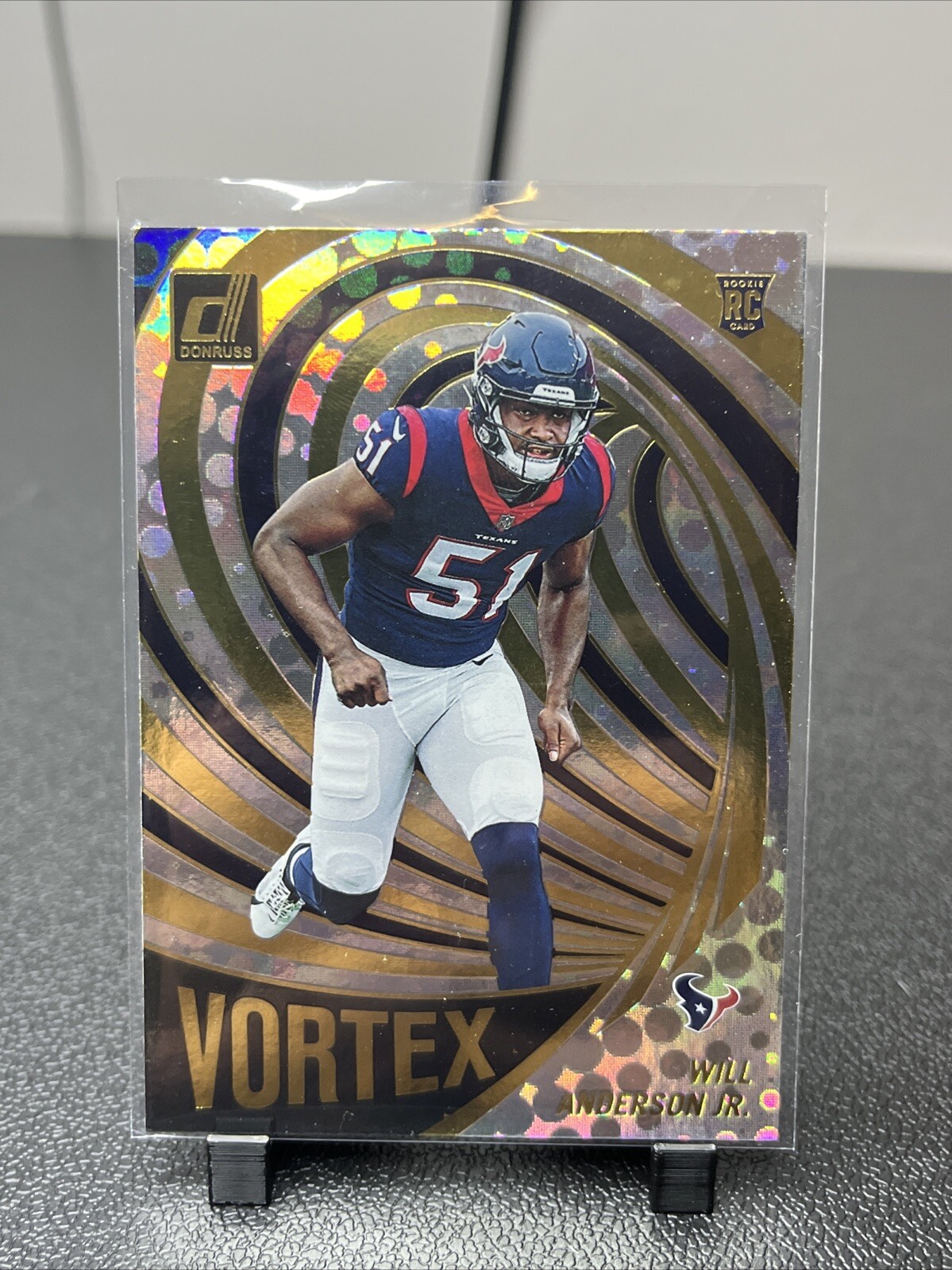 2023 Panini Donruss - Vortex #VOR-18 Will Anderson (RC)