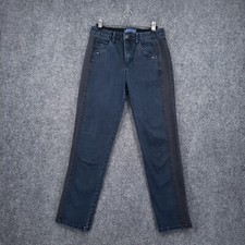 Democracy Jeans Womens 4 Blue Ab Solution Fit Skinny Stretch Mid Rise Denim