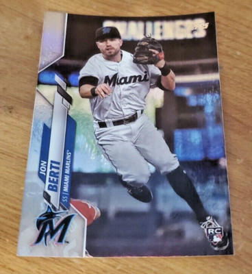 2020 Topps Rainbow Foil Jon Berti #693 Rookie Marlins
