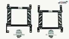 2x Crank Motorsport Nissan 370z Seat Adapter Rail Suit Bride Recaro Sparco