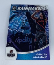 2019-20 Optic Basketball - Damian Lillard RAINMAKERS Insert #11 Blazers