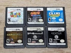 Nintendo DS Lot of 6 Games: Avatar, Rubiks World, Naruto, Rayman ...