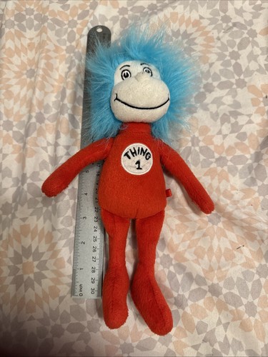 2016 Dr. Seuss “THING 1” 11” Plush Manhattan Toy Company (Care Tag Attached)