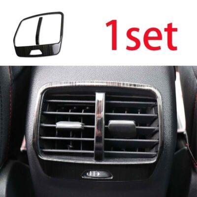 For Ford Focus ST RS 19-20 Rear Air Outlet Vent Panel Cover Trim Titanium Black