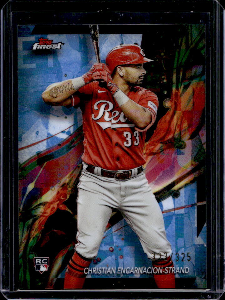 2024 Topps Finest Christian Encarnacion-Strand Sky Blue Refractor #/325 #4