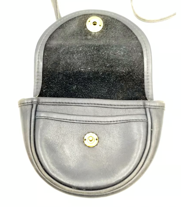 Coach Vintage Black 320 Leather Crossbody | eBay