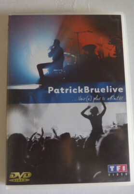 BRUEL Patrick - LIVE...MEHR SEHEN, WENN AFFINITES - BRUEL Patrick - DVD
