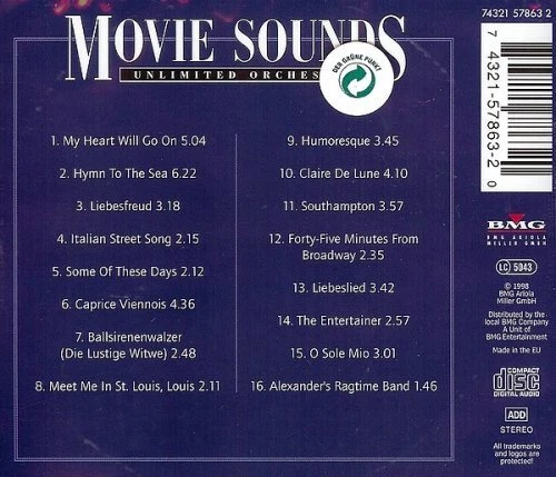 Movie Sounds Unlimited Orchestra - Titanic - CD, Hymn To The Sea u.v.m. - Bild 2 von 2