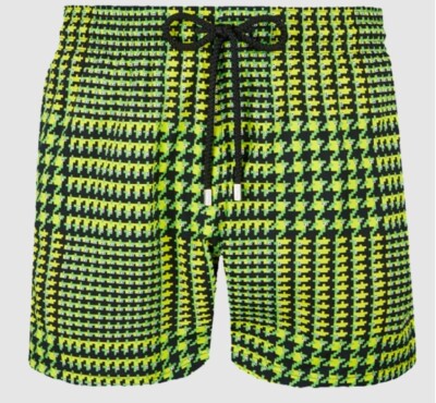 Vilebrequin Badeshorts / Herren / Moorise / grün kariert / UVP 220£