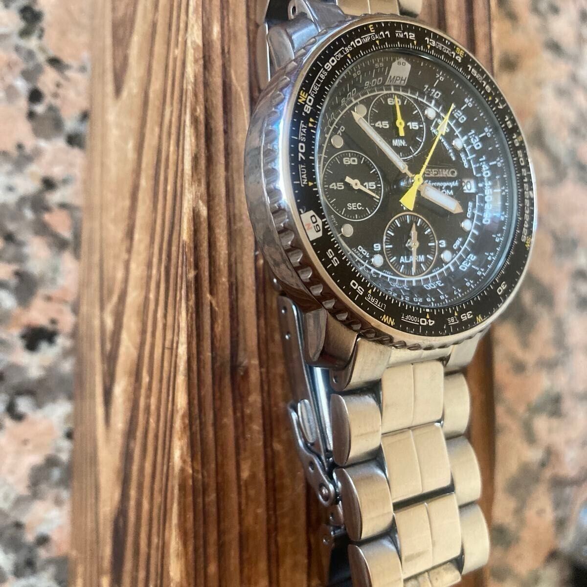 Seiko Flightmaster SNA411 SNA411P1 7T62-0EB0 Pilot Watch Seiko Flightmaster SNA411 SNA411P1 7T62-0EB0 Pilot Watch