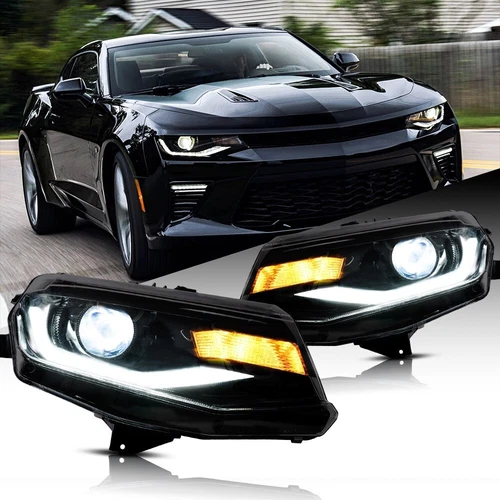 VLAND FULL LED W/Sequential Headlights For Chevrolet Chevy Camaro 2016-2018 - Picture 1 of 17