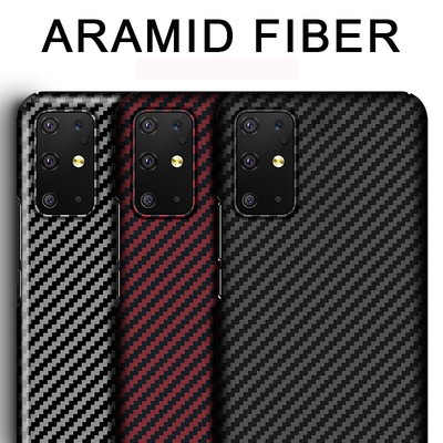 Echt Aramid Carbon Fiber Ultradünn Schutzhülle f Samsung Galaxy S20 Plus Ultra