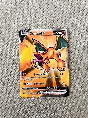 Charizard V 223/184 CSR Promo Fun Card Pokemon
