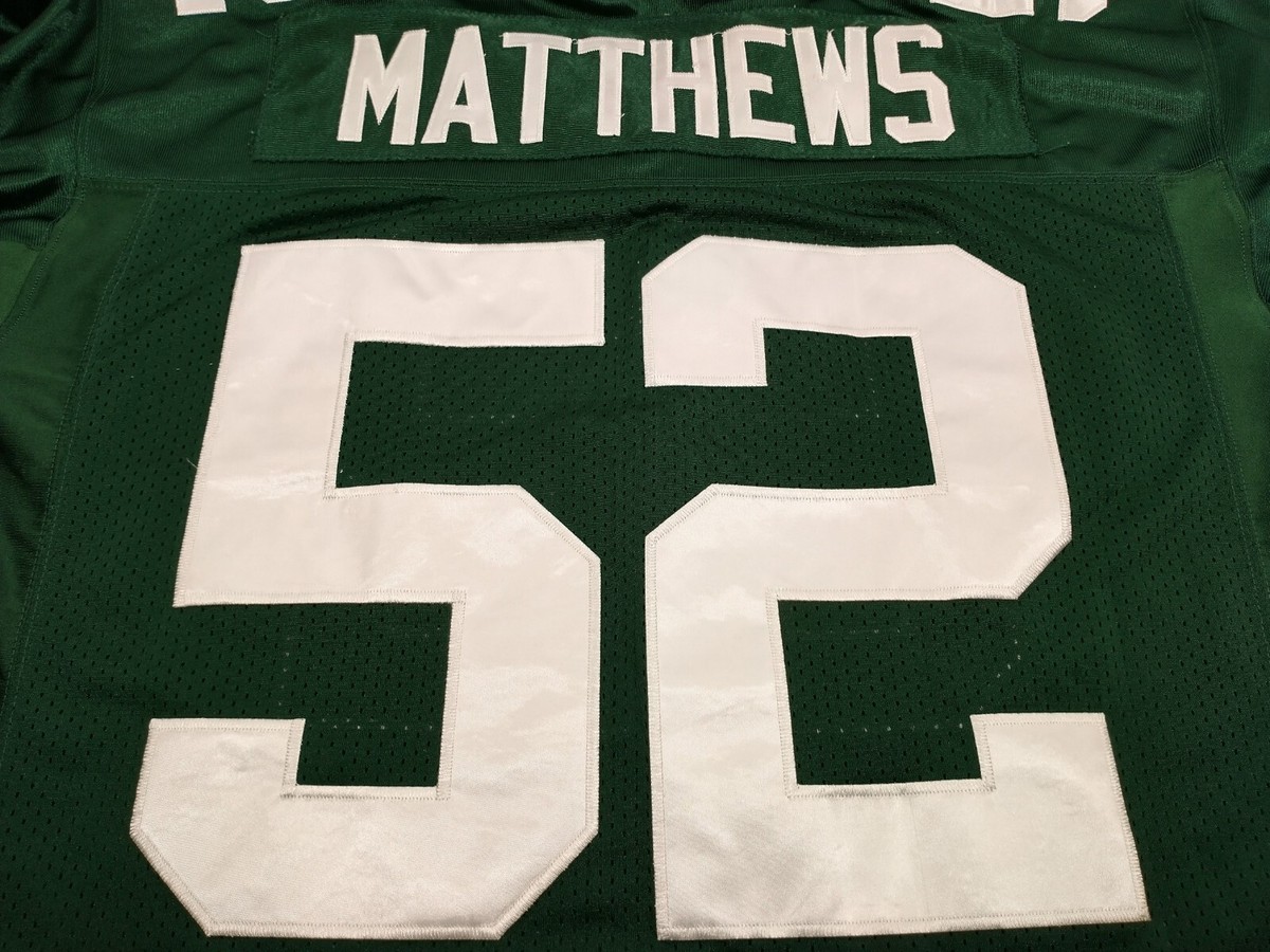 Green Bay Packers Clay Matthews #52 Superbowl XLV Jersey