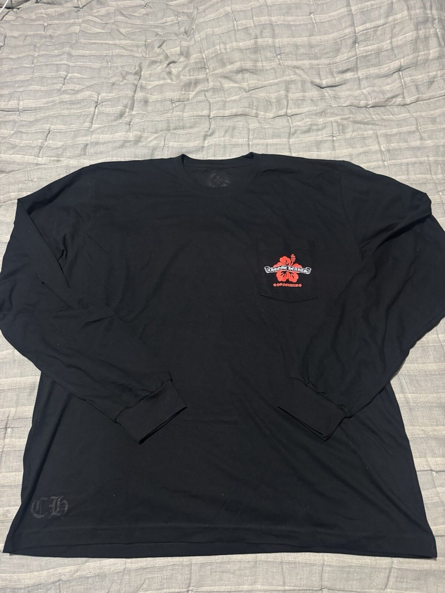 Size XXL Chrome Hearts Honolulu Exclusive Tee Hibiscus