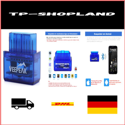 Veepeak Mini Bluetooth OBD2 Scanner für Android