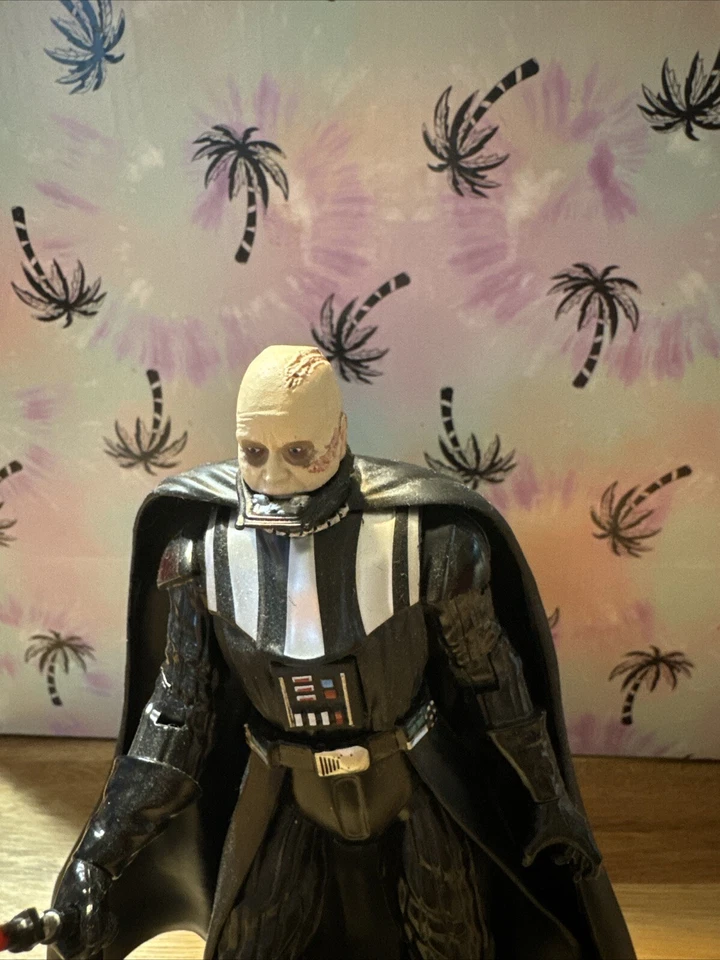 Disney Star Wars Elite Series Darth Vader Desenmascarado Die Cast Figura/Retorno Jedi Foto 2 de 3