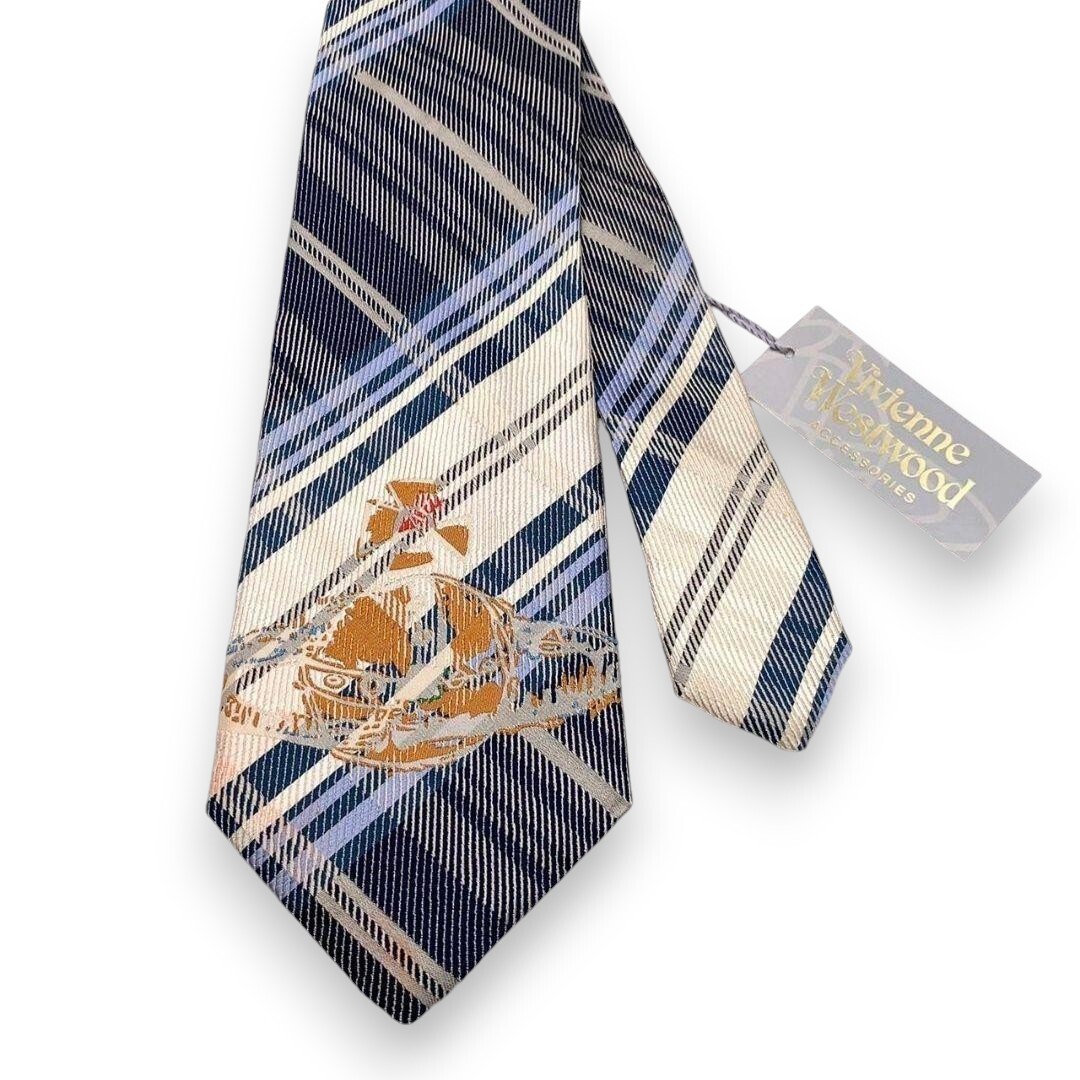 Vivienne Westwood ネクタイセット 青系 チェック ドット Vivienne Westwood ネクタイセット 青系 チェック ドット - メルカリ