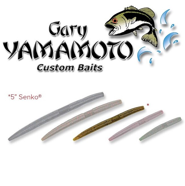GARY YAMAMOTO ''SENKO 5'' Custom Baits Soft Silicon Lures Bass Fishing